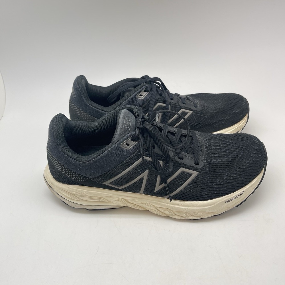 New Balance Sneakers Womens 9.5 Mens 8 FF X‎ 860 V14 W860A14 Black Running Shoes